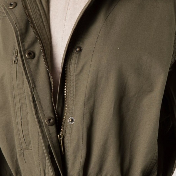Only 1 left!! NWT Olive Green Utility Jacket - Picture 4 of 6